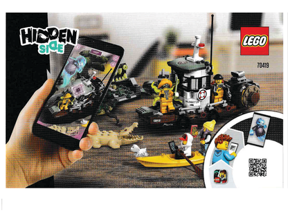 70419 Wrecked Shrimp Boat (Used) LEGO Hidden Side