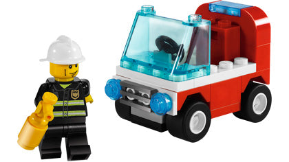 30001 Fireman's Car (Used) LEGO City