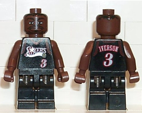 NBA Allen Iverson, Philadelphia 76ers #3 (nba010)