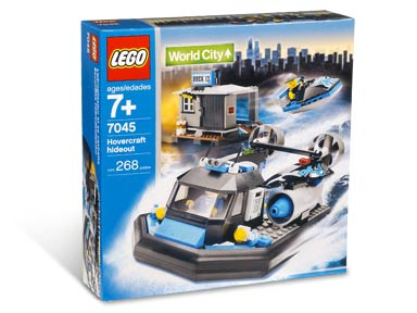 7045 Hovercraft Hideout (Retired) LEGO Town