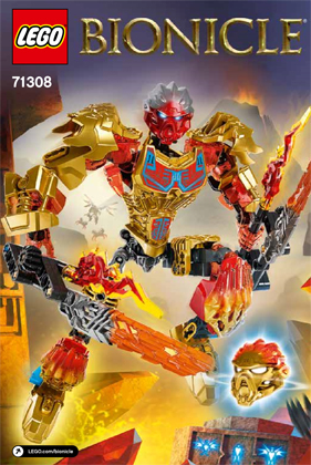 71308 Tahu - Uniter of Fire (Used) LEGO BIONICLE