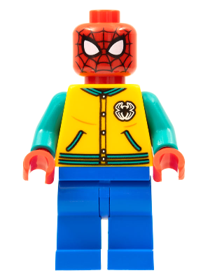 Spider-Man - Bright Light Orange Letter Jacket (sh0757)