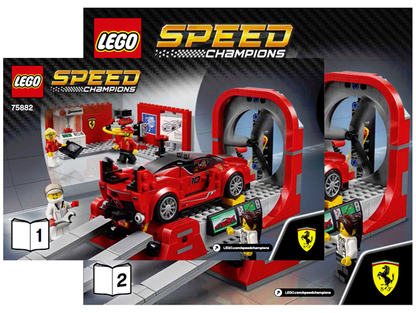 75882 Ferrari FXX K & Development Center (Certified) LEGO Speed Champions