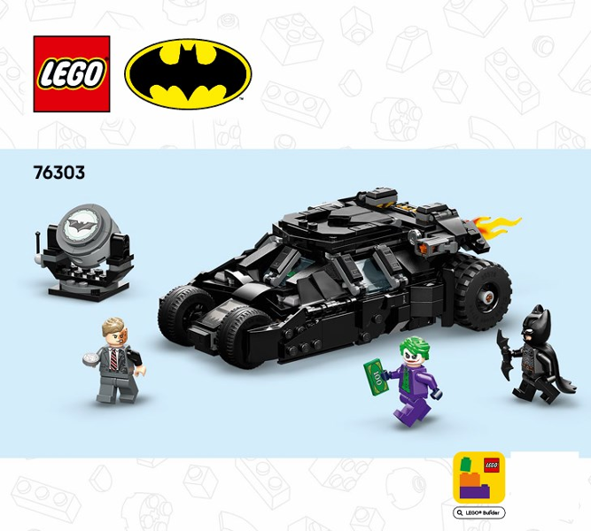 76303 Batman Tumbler vs. Two-Face & The Joker (Used) LEGO Super Heroes