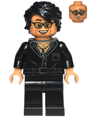 Dr. Ian Malcolm - Partially Open Shirt with Pocket (jw108)