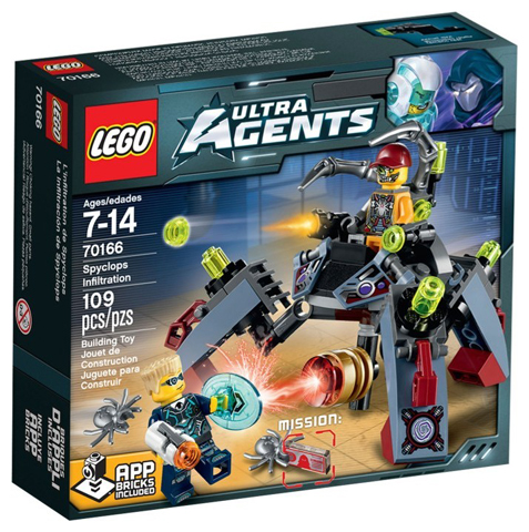 70166 Spyclops Infiltration (Retired) LEGO Ultra Agents