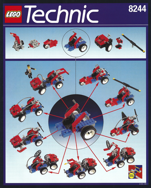8244 Convertables (Used) LEGO TECHNIC