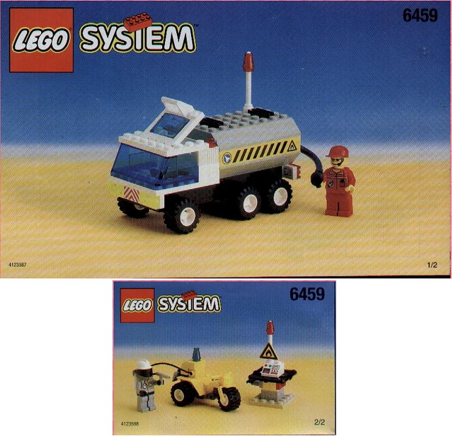 6459 Fuel Truck (Used) LEGO Town