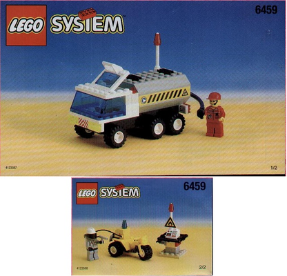 6459 Fuel Truck (Used) LEGO Town