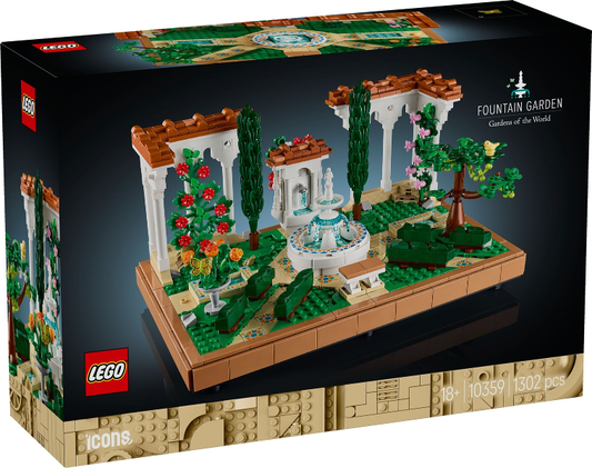 10359 Fountain Garden (Retired) LEGO Icons