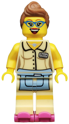 Diner Waitress (Minifigure Only) (col175)