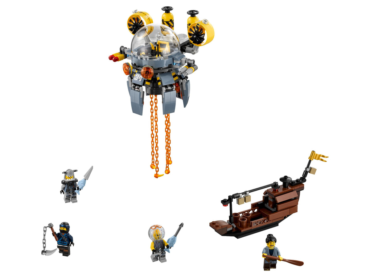 70610 Flying Jelly Sub (Used) LEGO The LEGO Ninjago Movie