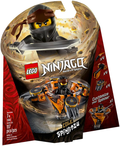 70662 Spinjitzu Cole (Retired) LEGO Ninjago