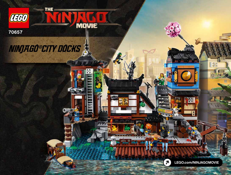 70657 NINJAGO City Docks (Certified) LEGO The LEGO Ninjago Movie