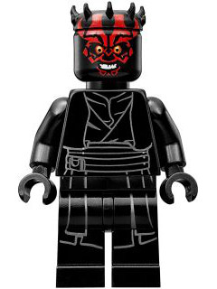 Darth Maul - Horns, Printed Legs, Open Mouth (sw0808)