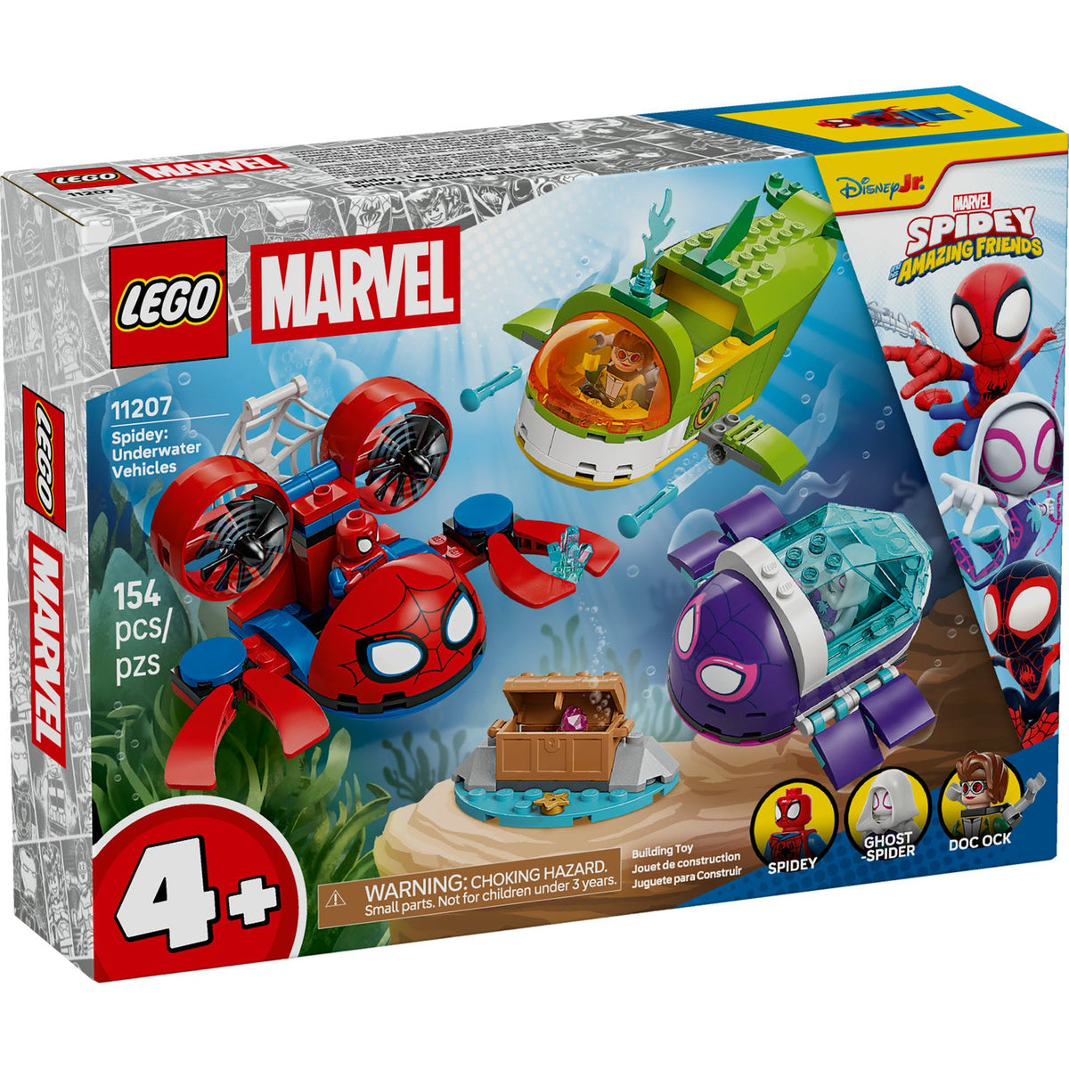 11207 Spidey: Underwater Vehicles (Retired) LEGO Super Heroes