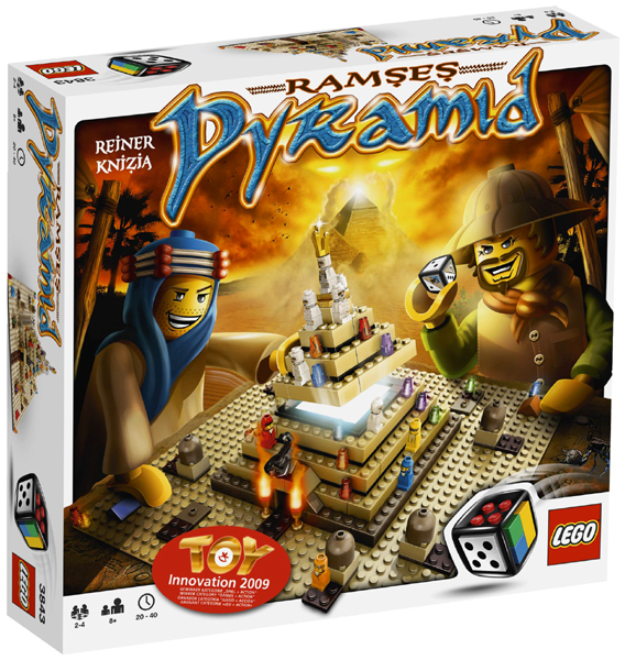 3843 Ramses Pyramid (Retired) LEGO Games