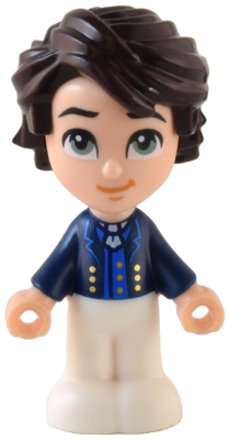 Prince Eric - Micro Doll, Dark Blue Suit Jacket, White Pants (dp179)
