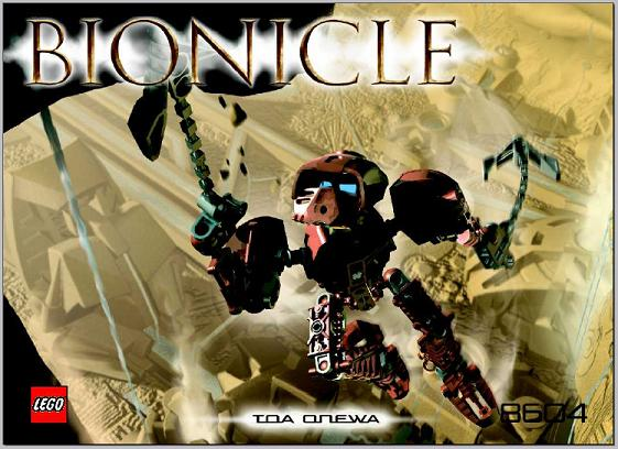 8604 Toa Onewa (Certified) LEGO BIONICLE