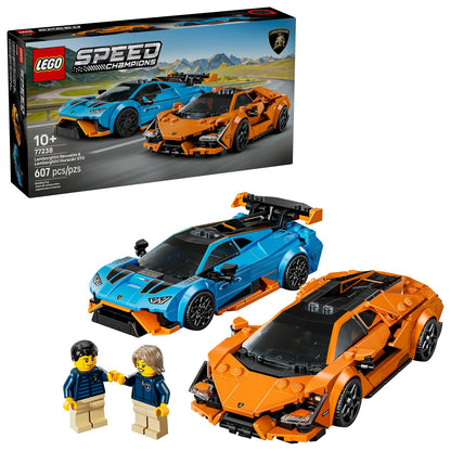 77238 Lamborghini Revuelto & Lamborghini Huracan STO (Retired) LEGO Speed Champions