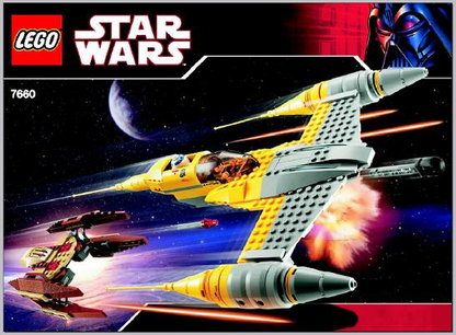 7660 Naboo N-1 Starfighter with Vulture Droid (Used) LEGO Star Wars