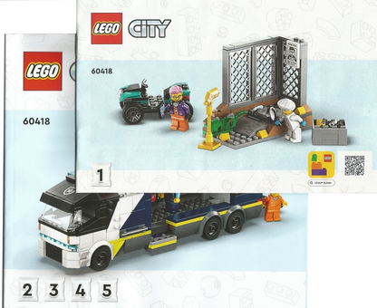 60418 Police Mobile Crime Lab Truck (Certified) LEGO City
