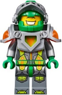 Aaron Fox - Flat Silver Visor and Armor (nex025)