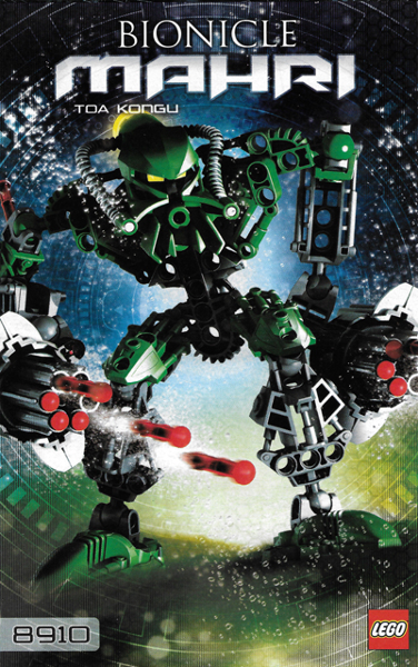 8910 Toa Kongu (Certified) LEGO BIONICLE