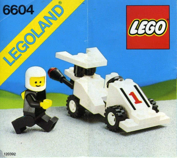 6604 Formula 1 Racer (Used) LEGO Town