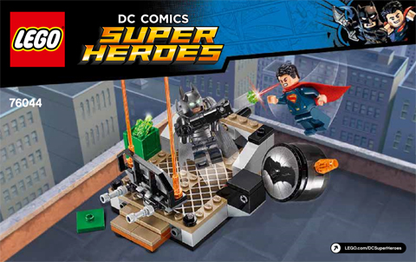 76044 Clash of the Heroes (Used) LEGO Super Heroes