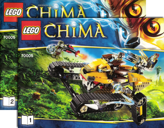 70005 Laval's Royal Fighter (Used) LEGO Legends of Chima