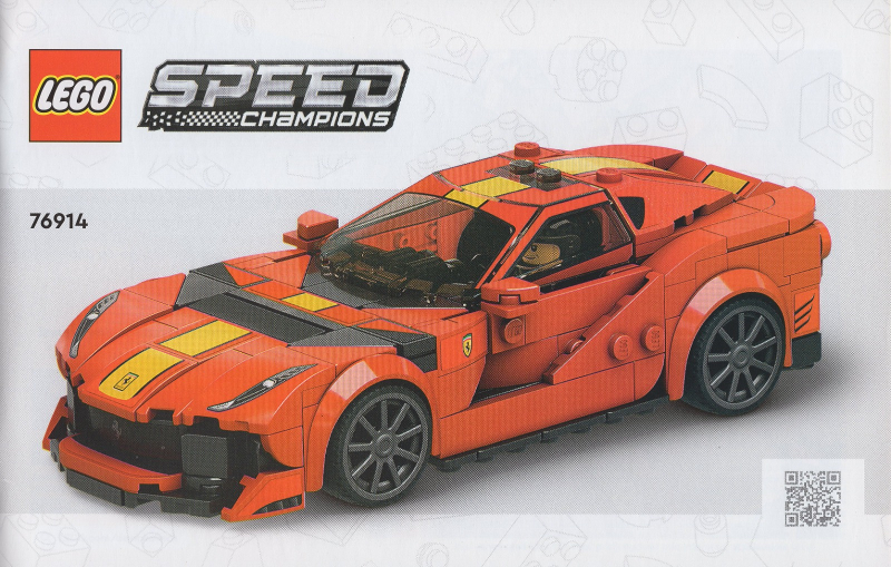 76914 Ferrari 812 Competizione (Certified) LEGO Speed Champions