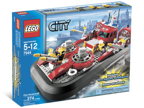 7944 Fire Hovercraft (Retired) LEGO City