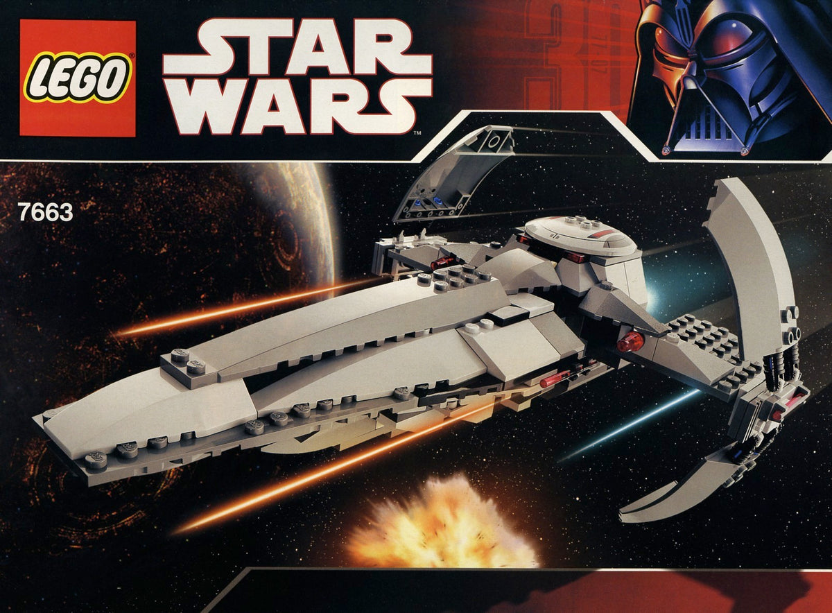 7663 Sith Infiltrator (Used) LEGO Star Wars