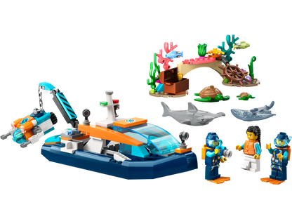60377 Explorer Diving Boat (Retired) LEGO City