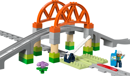10426 Train Bridge and Tracks Expansion Set (Certified) LEGO DUPLO