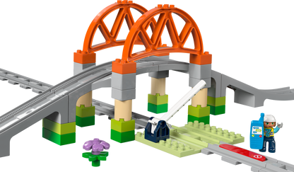 10426 Train Bridge and Tracks Expansion Set (Retired) LEGO DUPLO