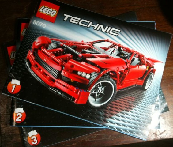 8070 Super Car (Certified) LEGO TECHNIC