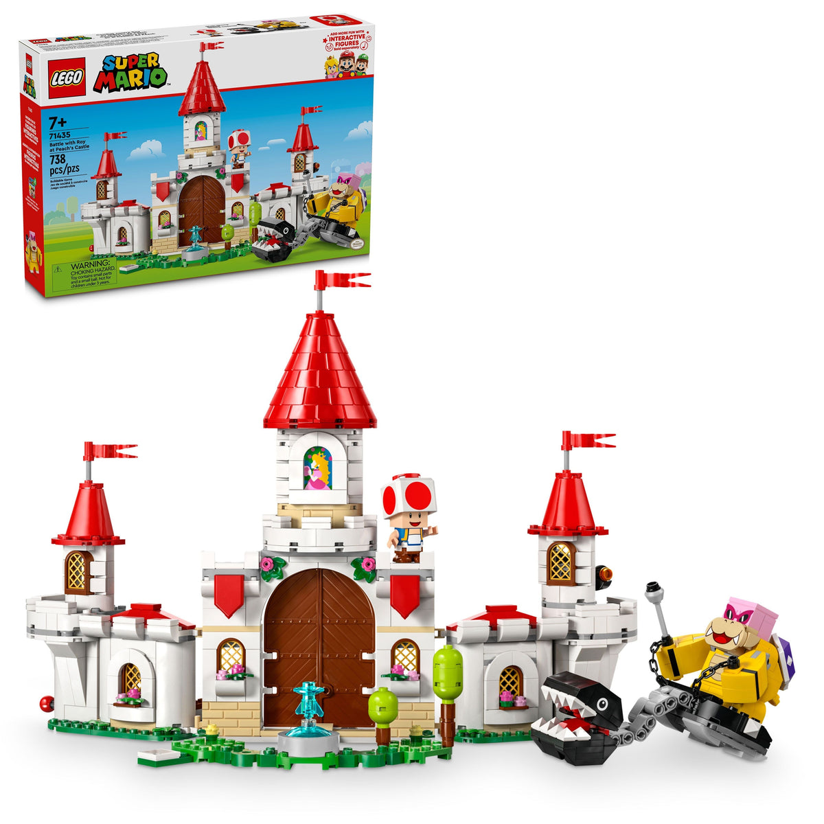 71435 Battle with Roy at Peach's Castle - Expansion Set (Retired) LEGO Super Mario