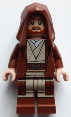 Obi-Wan Kenobi - Reddish Brown Robe and Hood (sw1255)