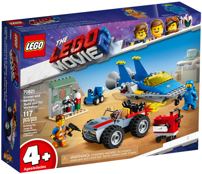 70821 Emmet and Benny's 'Build and Fix' Workshop! (Retired) LEGO The LEGO Movie 2
