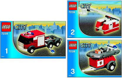 7239 Fire Truck (Certified) LEGO City