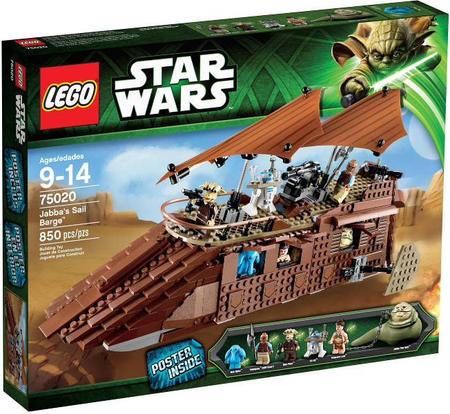 75020 Jabba's Sail Barge (Retired) LEGO Star Wars