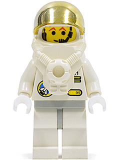 Space Port - Astronaut C1, White Legs with Light Gray Hips, Breathing Apparatus (spp005)