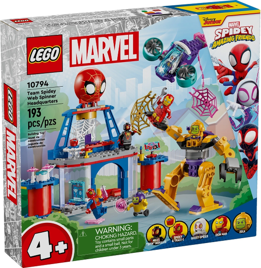 10794 Team Spidey Web Spinner Headquarters (Retired) LEGO Super Heroes
