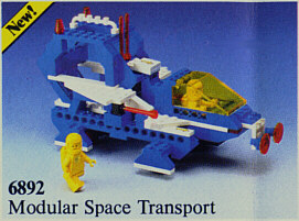6892 Modular Space Transport (Used) LEGO Space