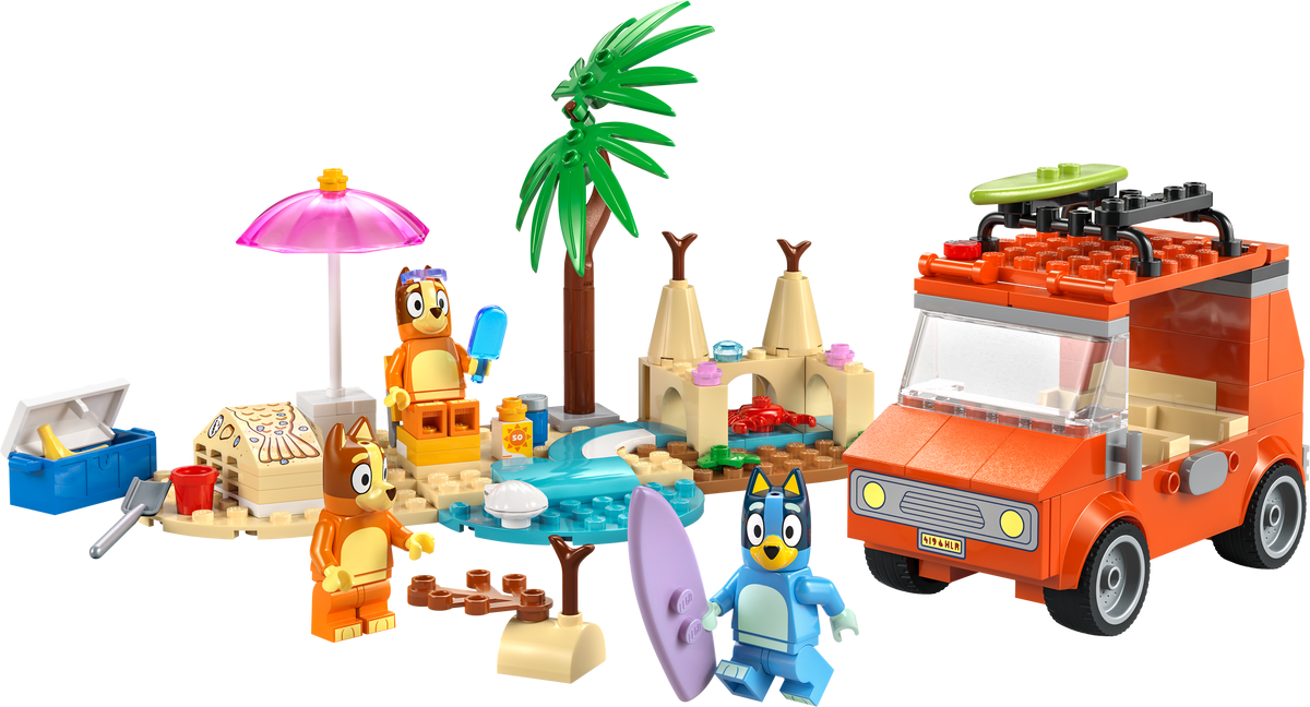 11202 Bluey's Beach & Family Car Trip (Retired) LEGO Bluey