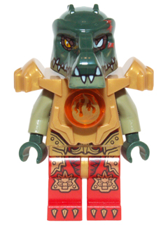 Cragger - Fire Chi, Heavy Armor, Pearl Gold Torso (dim013)