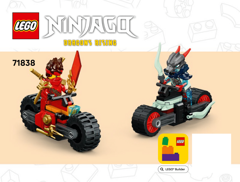 71838 Kai's Motorcycle Speed Race (Certified) LEGO Ninjago