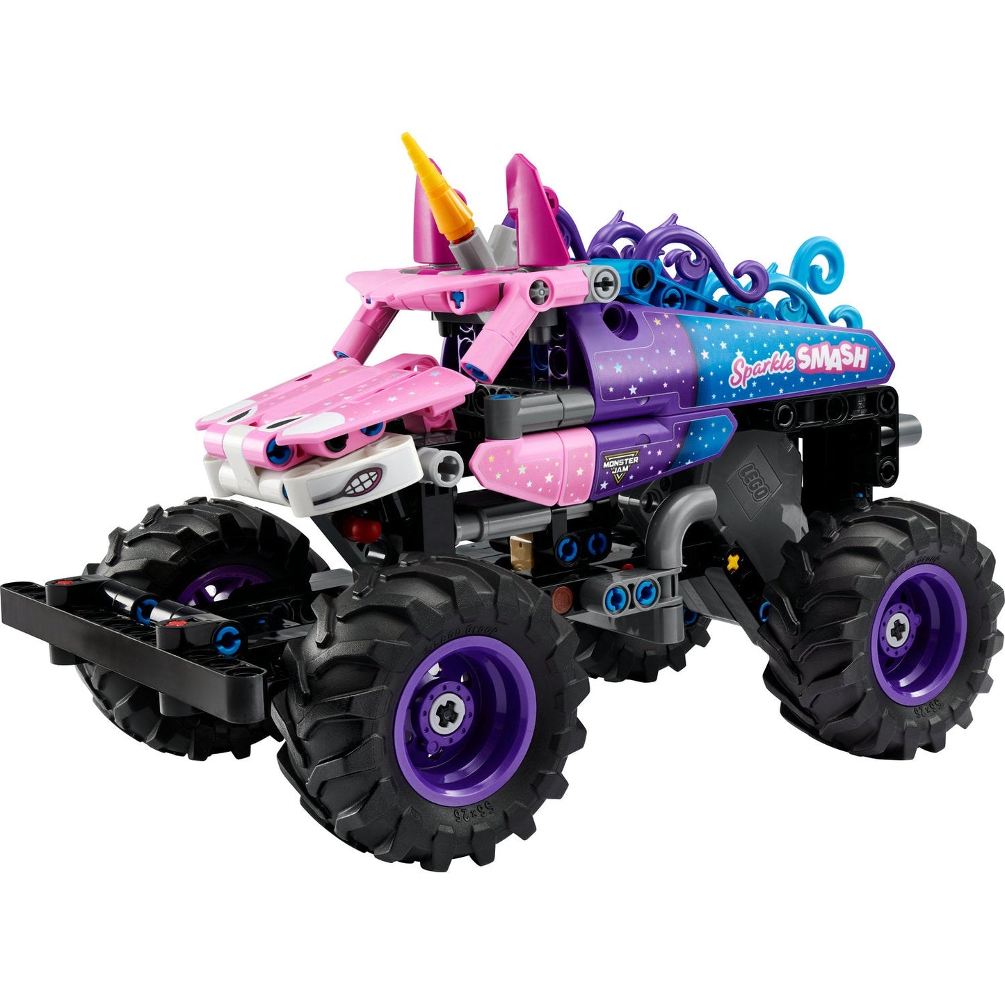 42220 Monster Jam  Sparkle Smash Pull-Back